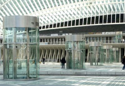 Gare des Guillemins - Ascenseurs